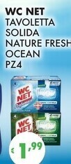 Eté Wc net tavoletta solida nature fresh ocean offerta