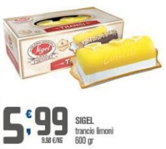 SIGEL trancio limoni 600 gr