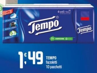 TEMPO fazzoletti 10 pacchetti