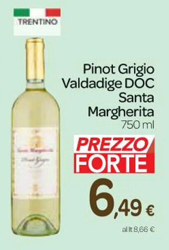 Pinot Grigio Valdadige DOC Santa Margherita 750 ml