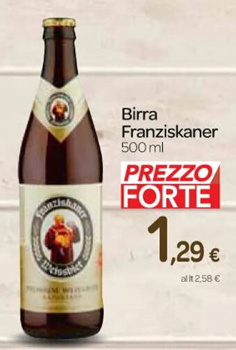 Carrefour Express Birra Franziskaner 500 ml offerta
