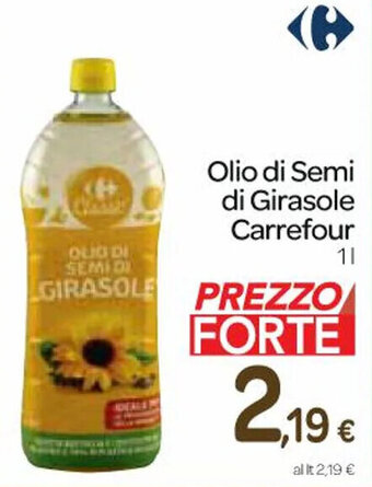 Olio di Semi di Girasole Carrefour 1 l