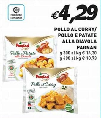 Supermercato Coal POLLO E PATATE ALLA DIAVOLA PAGNAN g 300 offerta