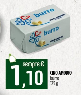 Ciro Amodio CIRO AMODIO burro 125 g offerta