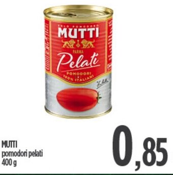 Ciro Amodio MUTTI pomodori pelati 400 g offerta