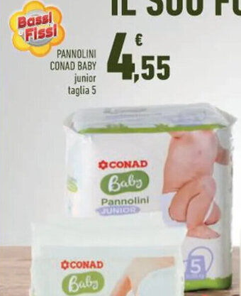Conad Margherita PANNOLINI CONAD BABY junior taglia 5 offerta