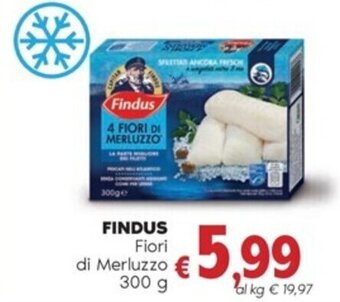FINDUS Fiori di Merluzzo 300 g