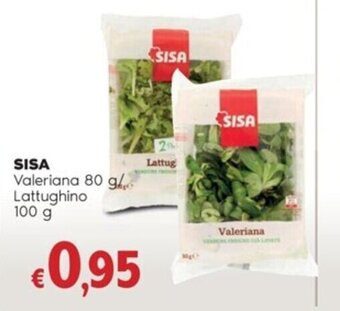 SISA Valeriana 80 g/ Lattughino 100 g