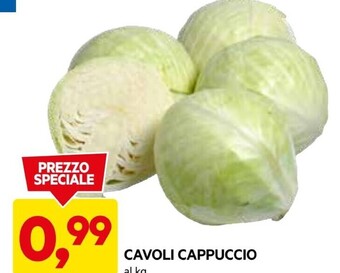 DPiù Cavoli cappuccio offerta