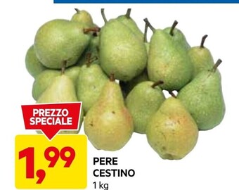 DPiù Pere cestino offerta