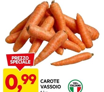 DPiù Carote vassoio offerta