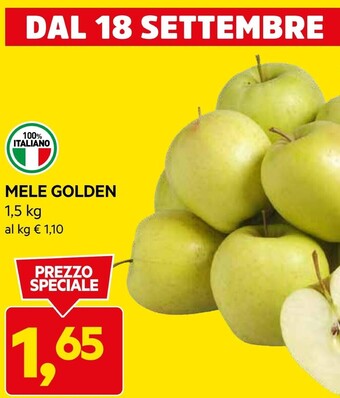 DPiù Mele golden offerta