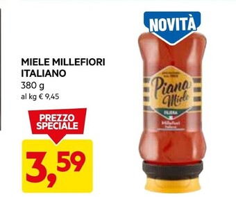 DPiù Miele millefiori italiano offerta