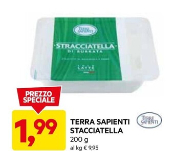 DPiù Terra sapienti - stracciatella offerta