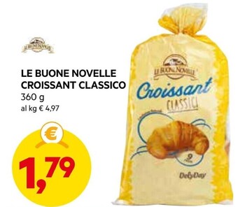 DPiù Le buone novelle croissant classico offerta