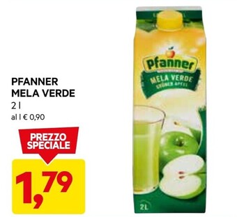 DPiù Pfanner mela verde offerta