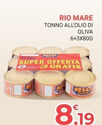 Eté Rio mare tonno all'olio di oliva offerta