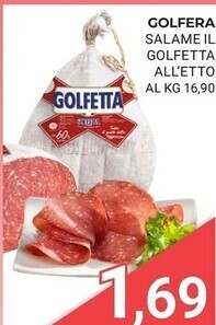 Eté Golfera salame il golfetta offerta