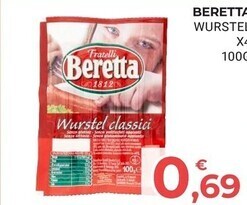 Eté Beretta wurstel offerta