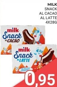Eté Milk snack al cacao al latte offerta
