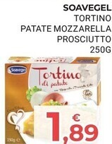 Eté Soavegel tortino patate mozzarella prosciutto offerta