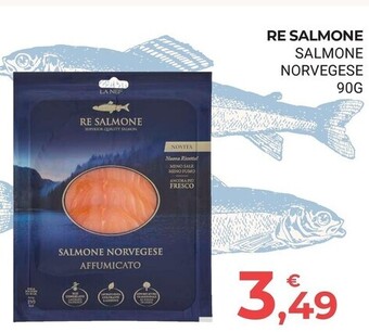 Eté Re salmone salmone norvegese offerta