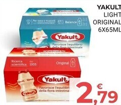 Eté Yakult light original offerta