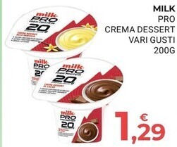 Eté Milk pro crema dessert offerta