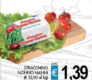 PrestoFresco Nonno nanni stracchino offerta