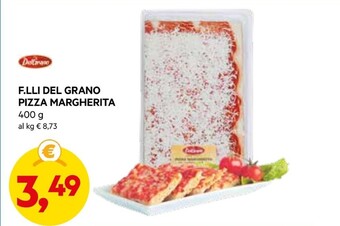 DPiù F.lli del grano pizza margherita offerta