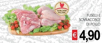 PrestoFresco Fuselli e sovracosce di pollo offerta