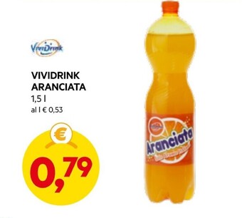 DPiù Vividrink aranciata offerta