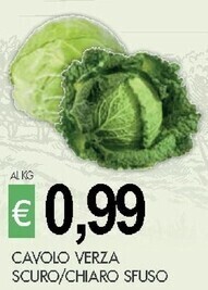 PrestoFresco Cavolo verza scuro offerta
