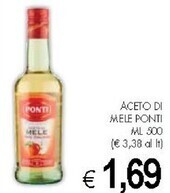PrestoFresco Ponti aceto di mele offerta