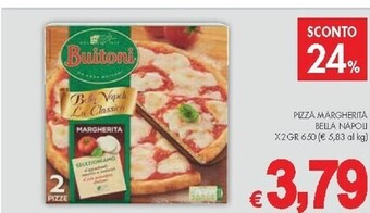 Buitoni pizza margherita bella napoli