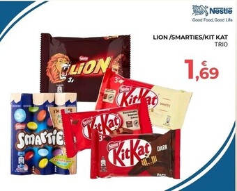 Eté Nestlè lion/smarties/kit kat offerta