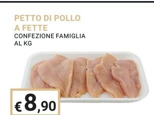 Eté Petto di pollo a fette offerta