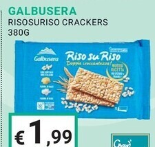 Eté Galbusera risosuriso crackers offerta