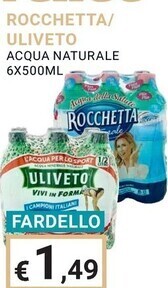 Eté Rocchetta acqua naturale offerta