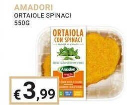 Eté Amadori ortaiole spinaci offerta