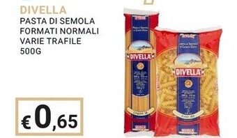 Eté Divella pasta di semola formati normali offerta