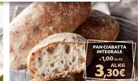 Eté Pan ciabatta integrale offerta