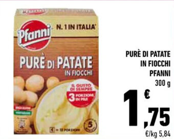 Conad PURÈ DI PATATE IN FIOCCHI PFANNI 300 g offerta