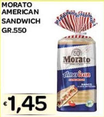 MORATO AMERICAN SANDWICH GR. 550