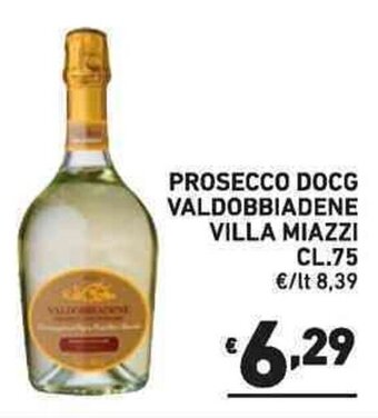 PROSECCO DOCG VALDOBBIADENE VILLA MIAZZI CL. 75