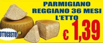 PARMIGIANO REGGIANO 36 MESI L'ETTO