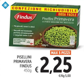 Spazio Conad PISELLINI PRIMAVERA FINDUS 450 g offerta