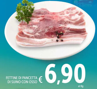 Spazio Conad FETTINE DI PANCETTA DI SUINO CON OSSO offerta