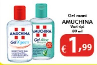 Bernava Gel mani AMUCHINA Vari tipi 80 ml offerta