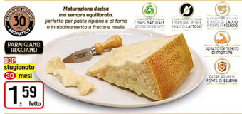 Famila Superstore PARMIGIANO REGGIANO DOP stagionato 30 mesi offerta